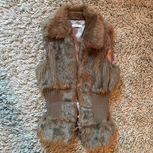 Furry vest
